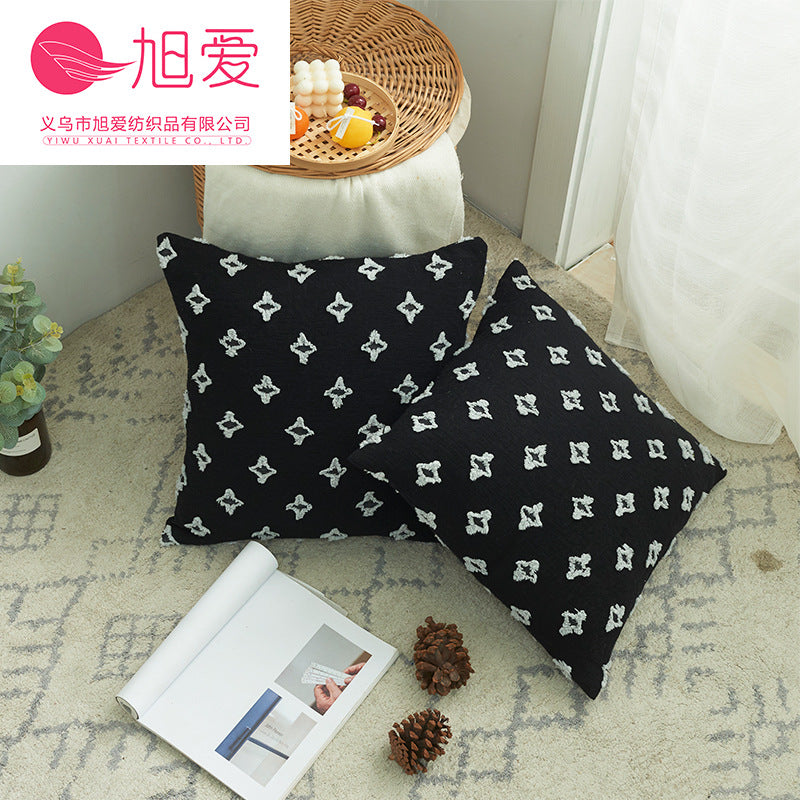 Wholesale tufted star Pillow sofa cushion cover does not contain core